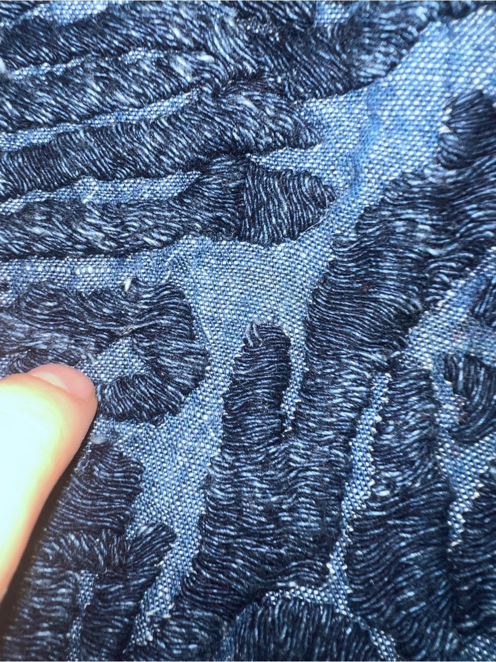 The Great China Wall Motor City Freedom Cycle Denim Shirt ASO Jessica Simpson - Picture 10 of 16